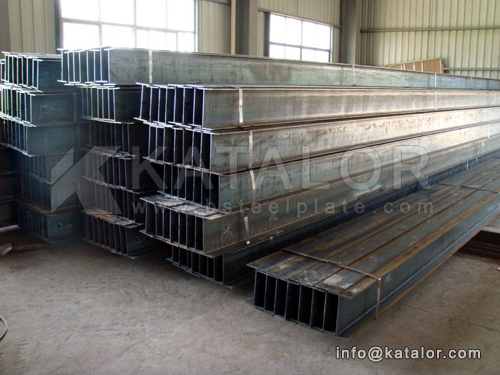 DIN 17100 ST52-3 N H beam steel